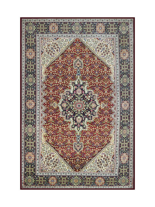 Handmade Carpet Ghom Wool 217X136 217X136cm