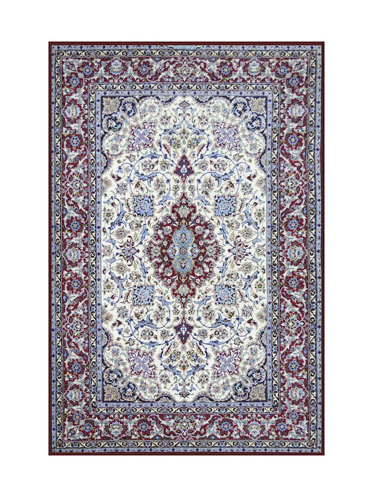 Handgefertigter Teppich Isfahan Seide 231X154 231X154cm