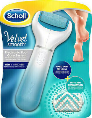 Scholl Elektrische Fußfeile Velvet Smooth Electronic Foot Care System