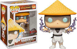 Funko Pop! Games: Mortal Kombat - Raiden with Lightning 539 Special Edition