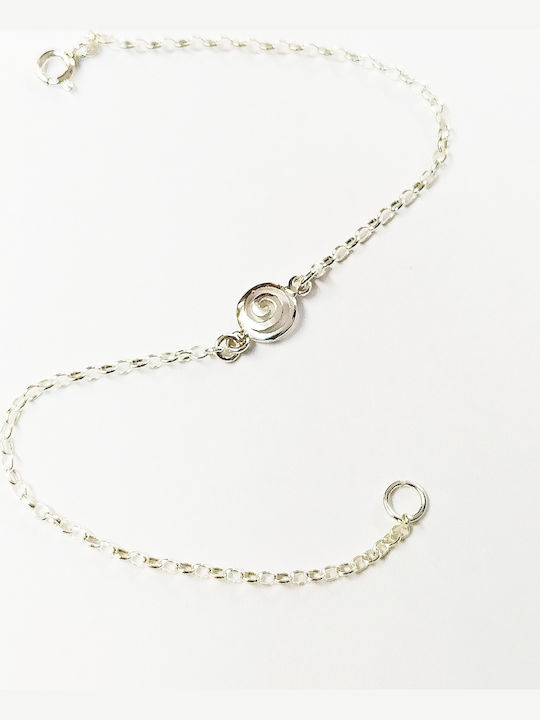 Silver snail bracelet Silver 925