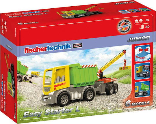 Fischer Technik Παιχνίδι Κατασκευών Πλαστικό Junior Easy Starter L για Παιδιά 3+ Ετών