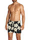 Staffan Men's Swimwear Shorts Black Floral