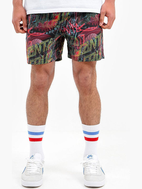 Men's Swimwear Bermuda Multicolour with Patterns