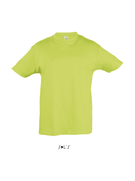 Sol's Παιδικό T-shirt για Αγόρι Λαχανί