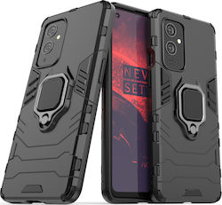 Hurtel Ring Armor Kickstand Negrη (OnePlus 9)