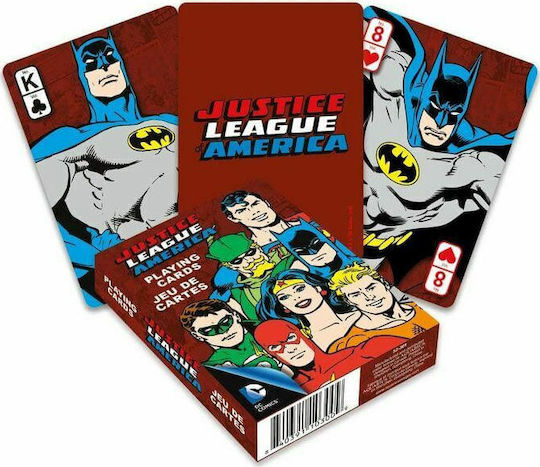Aquarius DC Comics Retro Justice League Spielkarten Filme für Poker