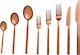 Espiel Metallic Table Fork Rose Gold Prime