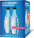 SodaStream Twin pack Glass Carafe Δοχείο για Παρασκευαστή Σόδας