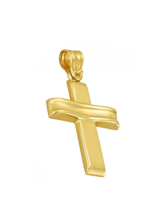 Gold Cross ST25388F 14 Carat gold cross