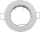 ARlight CCC 5214 WH Rund Metallisch Rahmen für Spots GU10 Weiß 6x6cm. 1Stück