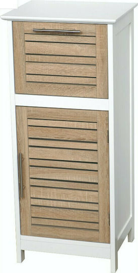 Eurocasa Ντουλάπι Μπάνιου 36.5x30x83cm Δρυς