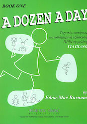 Willis Music Edna Mae Burnaum - A Dozen A Day Μέθοδος Εκμάθησης για Πιάνο Book One