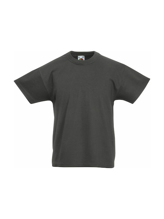 Fruit of the Loom Kinder T-shirt Gray