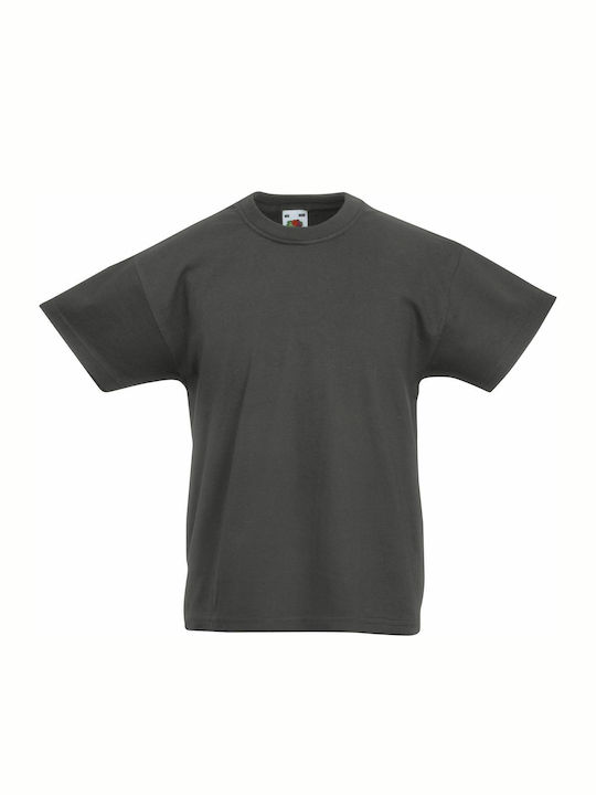 Fruit of the Loom Παιδικό T-shirt Γκρι