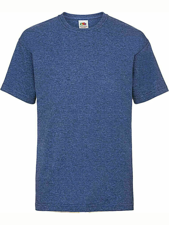 Fruit of the Loom Kinder-T-Shirt Heather Royal