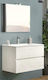 Gloria Easy 80 Sink Cabinet with Mirror with Li...