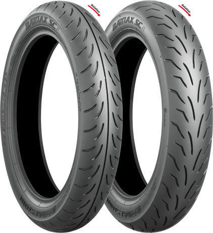 Bridgestone Battlax SC1 Reifen Scooter mit Abmessungen 120/70-14 61E-Commerce-Website