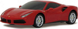 Jamara Ferrari 488 GTB Mașină teleghidată Mașină 27MHz Roșu 1:24