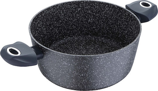 Bergner Orion Tiefer Topf aus Aluminium 4Es / 24cm