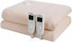 Zilan Double Electric Washable Blanket with Timer Beige 180W 140x160cm