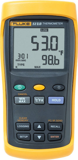 Fluke 53 II Ψηφιακός Μετρητής Θερμοκρασίας FLK-53-II