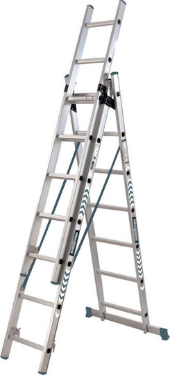 Bormann Pro BHL5080 Dreifach Kombinationsleiter Aluminium
