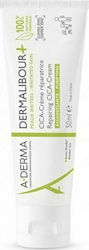 A-Derma Dermalibour Cica Moisturizing Cream for Sensitive Skin 50ml