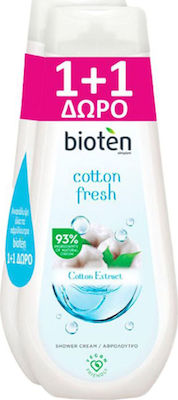 Bioten Cotton Fresh Shower Cream 2x750ml