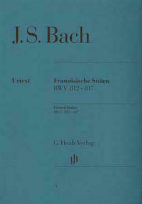 G. Henle Verlag Bach J.S. - Γαλλικές Σουίτες Παρτιτούρα για Πιάνο