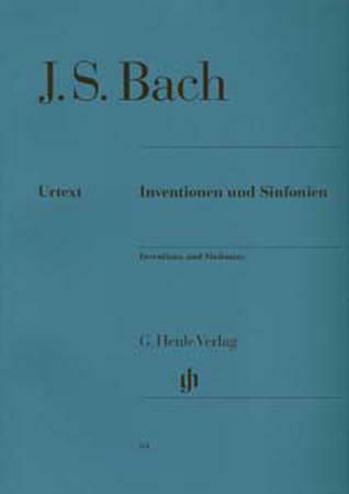 G. Henle Verlag Bach J.S - Inventionen und Sinfonien Sheet Music for Piano