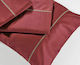 Down Town Home S250 Σεντόνι King Size με Λάστιχο 185x205+40εκ. 09 Red