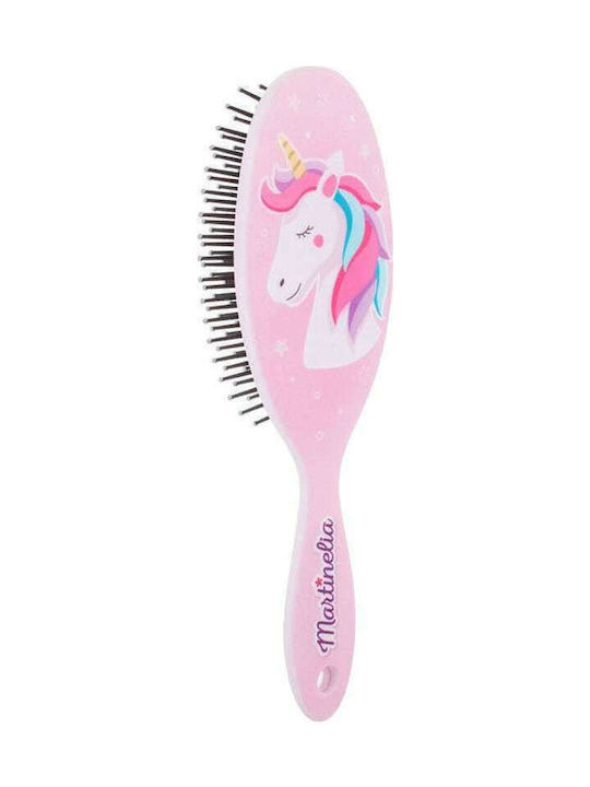 Martinelia Kids Hair Brush Unicorn Dreams Pink