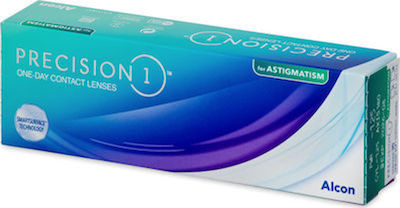 Alcon Precision1 for Astigmatism 30 Täglich Kontaktlinsen Silikon-Hydrogel mit UV-Schutz