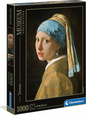 Museum Collection Girl with a Pearl Earring Vermeer Puzzle 2D 1000 Pieces