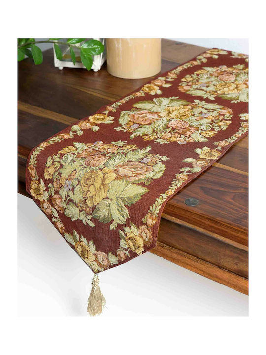 Silk Fashion Ράνερ 416 Μπορντό 33x172εκ.