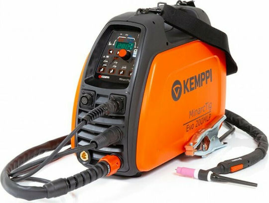 Kemppi MinarcTig Evo 200MLP Sudură TIG / MMA cu Curent Maxim de Sudare 200A și Ciclu de Lucru 35%