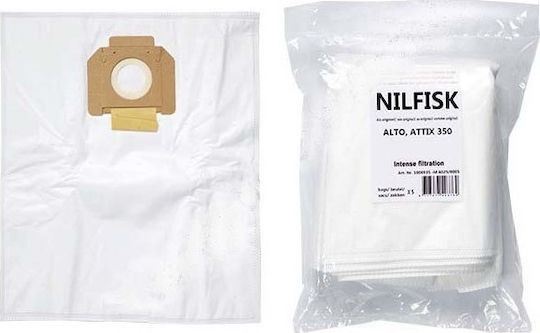 Unibags 3935 Vacuum Cleaner Bags 5pcs Compatible with Nilfisk Vacuum Cleaners