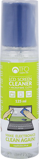 TFO Curățător de ecran Lichid curățare ecran și cârpă din microfibră TFO 125ml 1buc