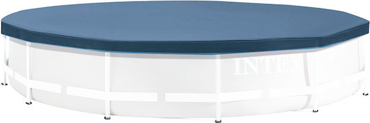 Intex Sun Protective Round Pool Cover Prism & Metal Frame with Frame Diameter 366cm 1pcs