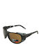 Julbo Explorer 2.0 Men's Sunglasses with Black Plastic Frame and Brown Lens