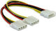 LogiLink Molex cu 4 pini - Molex cu 4 pini Cablu 0.2m Multicolor (CP0001)