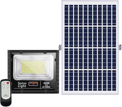 Wasserdicht Solar LED Flutlicht 300W Kaltweiß 6500K mit Fernbedienung IP67