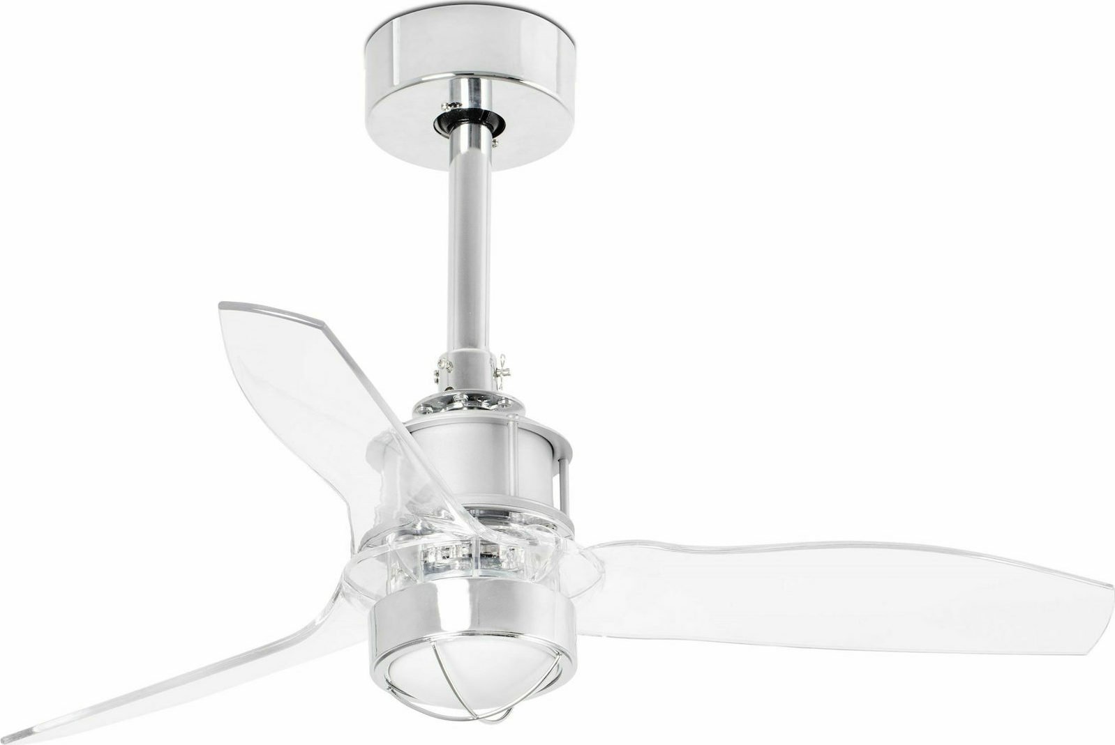 Faro Barcelona Just Fan Led Ανεμιστήρας Οροφής 81cm με Φως Chrome ...