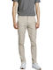 Jack & Jones Men's Trousers Chino Elastic in Regular Fit Beige