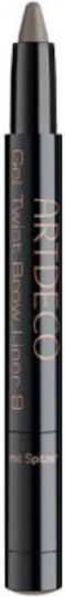 ArtDeco Gel Twist Brow Liner Creion Pentru Sprâncene 09 Taupe Cenușiu