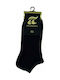 Pournara Women's Solid Color Socks Black