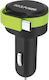 RealPower Car Charger with one Port: 1xUSB with Cable Type-C Black Color