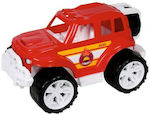 Red Jeep with Spare Tire 1.4593