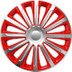 Versaco Car Hubcap Set Trend 13" 4pcs Red